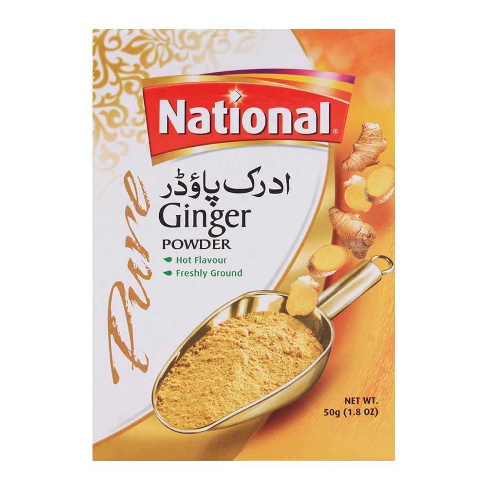 NATIONAL GINGER POWDER 50 GM