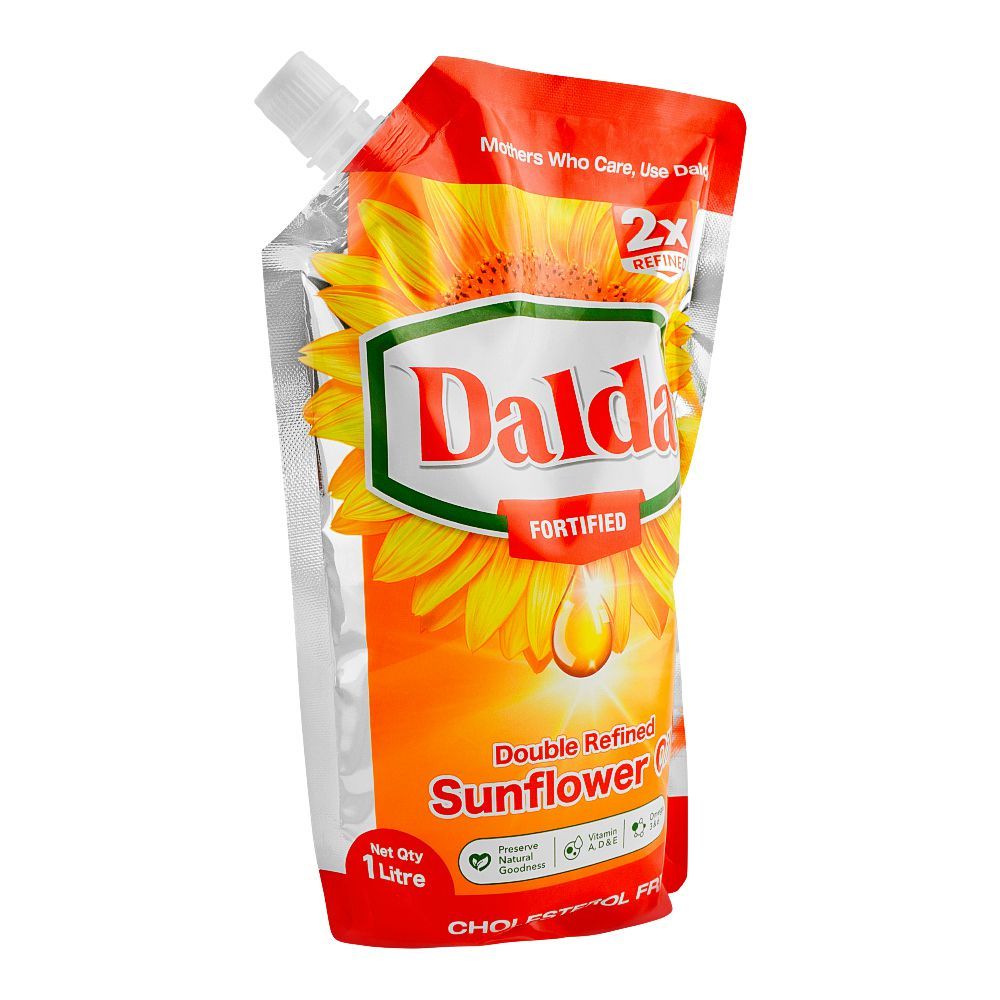 DALDA SUNFLOWER OIL 1LTR POUCH