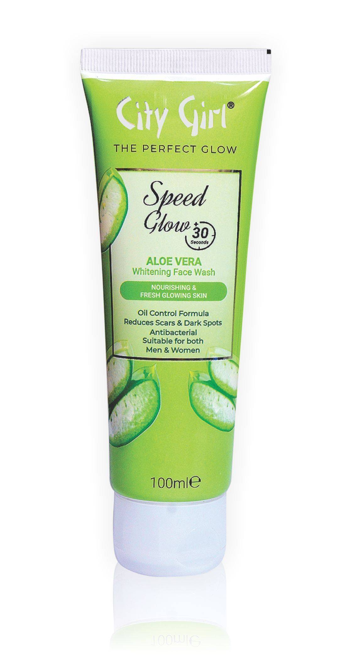 CITY GIRL SPEED GLOW ALOE VERA FACE WASH