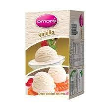 OMORE VANILLA ICE CREAM  HALF