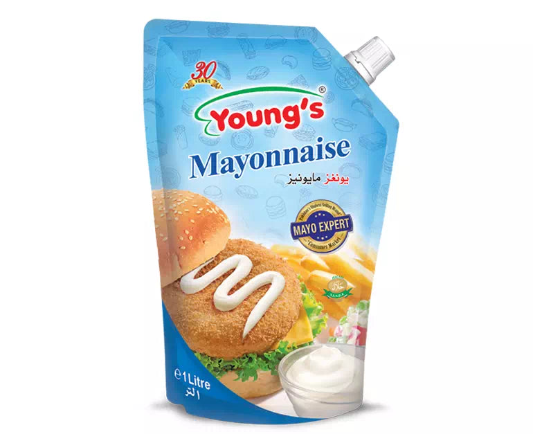 YOUNGS MAYONNAISE 1 LITRE