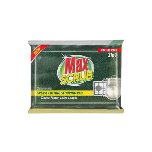 MAX SCRUB SCOURING PAD 3IN1