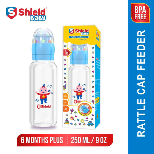 SHIELD RATTLE CAP FEEDER 250ML