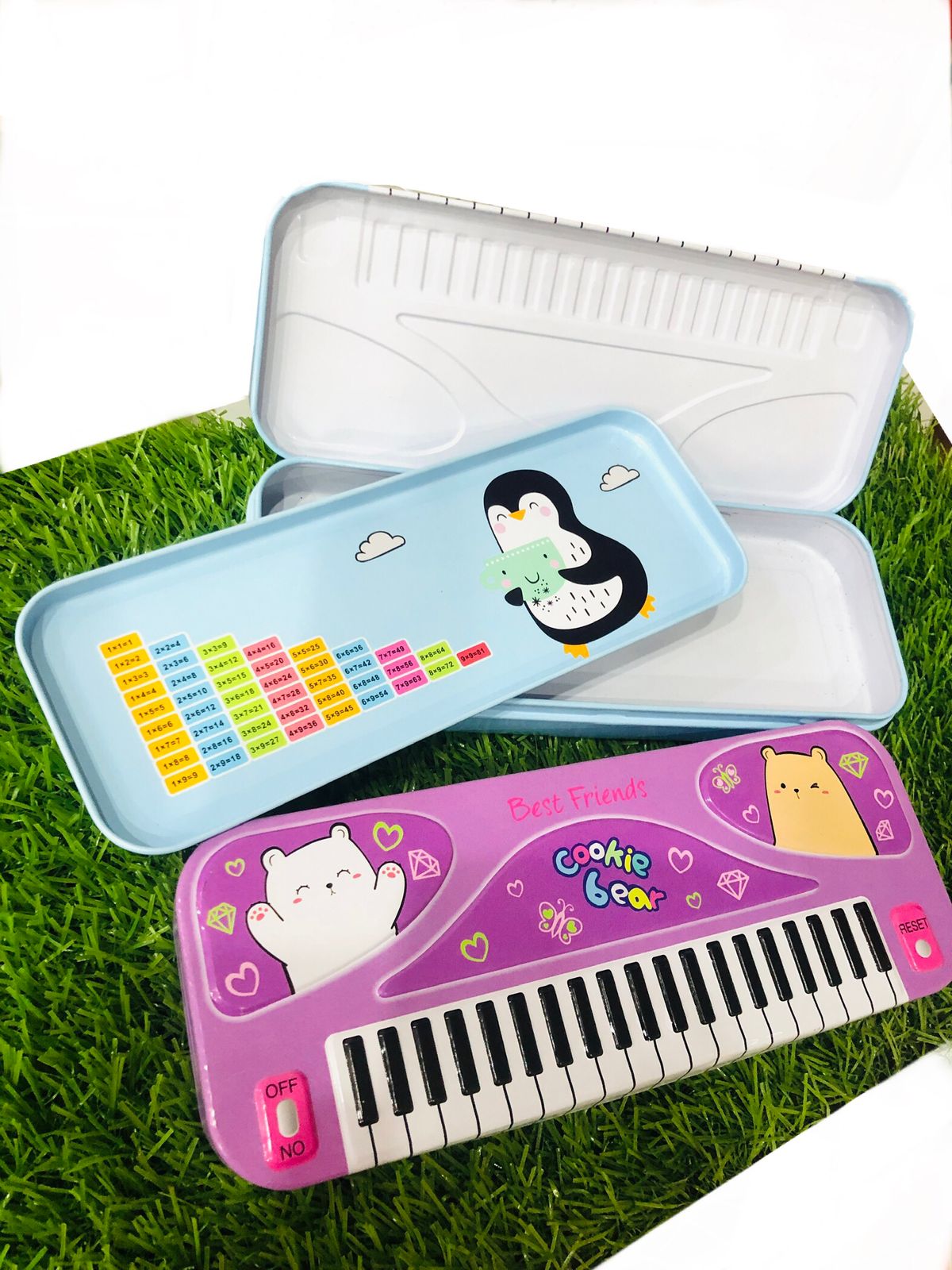 PIANO TIN PENCIL BOX 55-2A