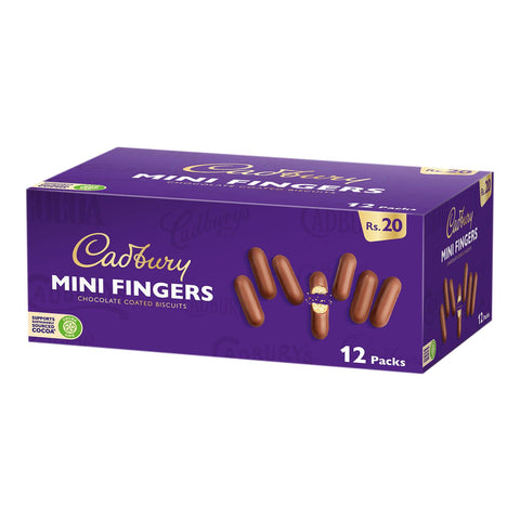 CADBURY MINI FINGERSB 12PACKS