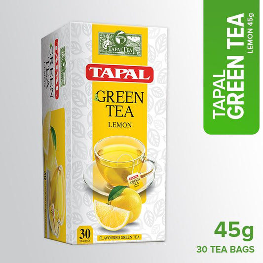 TAPAL GREEN TEA 45GM (LEMON)