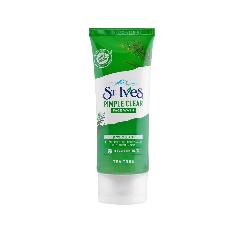 ST.IVES PIMPLE CLEAR  FACE WASH 50G