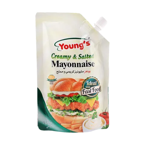 YOUNGS MAYONNAISE C/SALTED 200ML