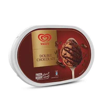 WALLS DOUBLE CHOCOLATE 800 ML TUB