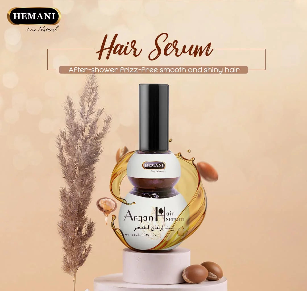 HEMANI ARGAN HAIR SERUM OIL 100NL