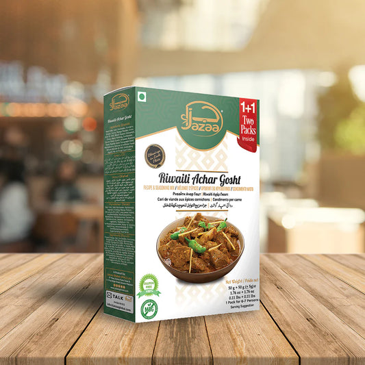 JAZAA RIWAITI ACHAR GOSHT DP 100GM