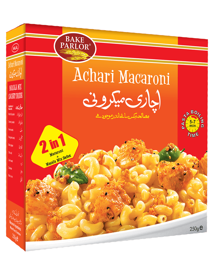 BAKE PARLOR ACHARI MACARONI