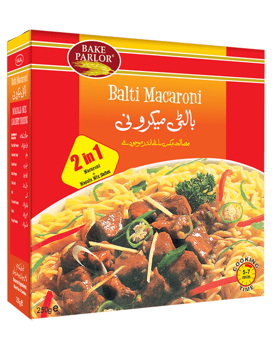 BAKE PARLOR BALTI MACARONI