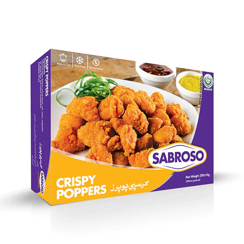 SABROSO CRISPY POPPERS STANDER PACK