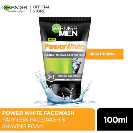 GARNIER MEN FACE WASH&SHAVING FOAM