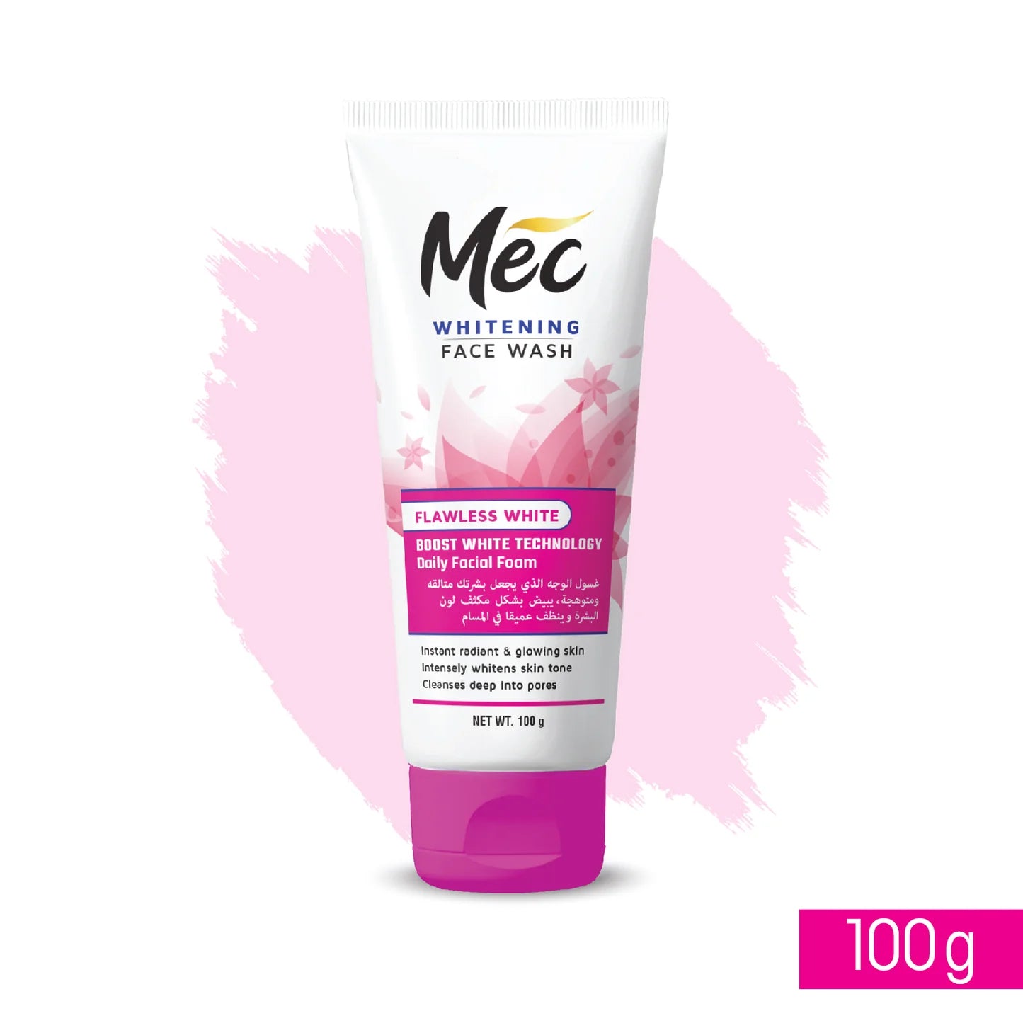 MEC WHITENING FACE WASH 100G