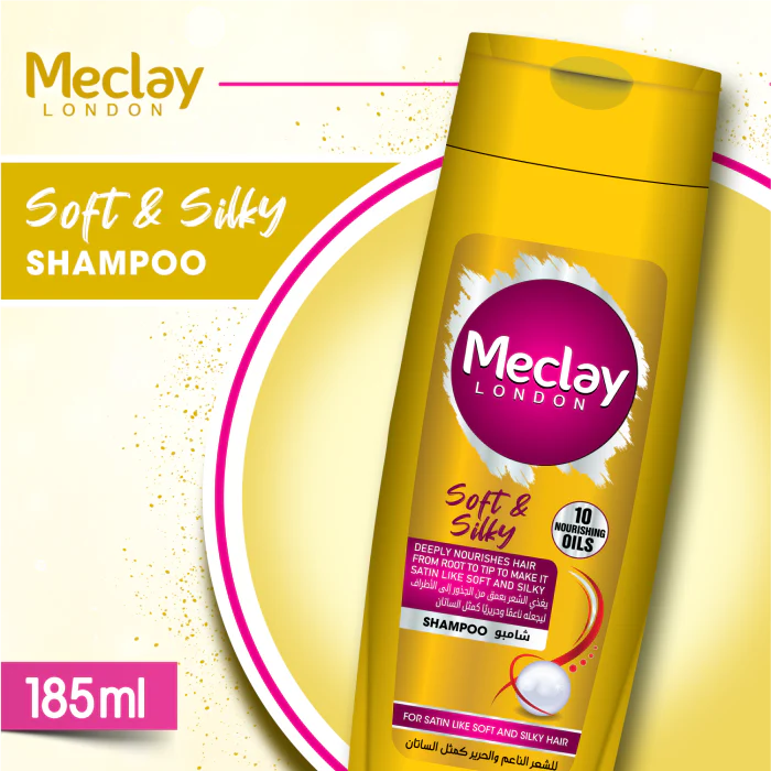 MECLAY SOFT & SIKLY SHAMPOO 185MLA