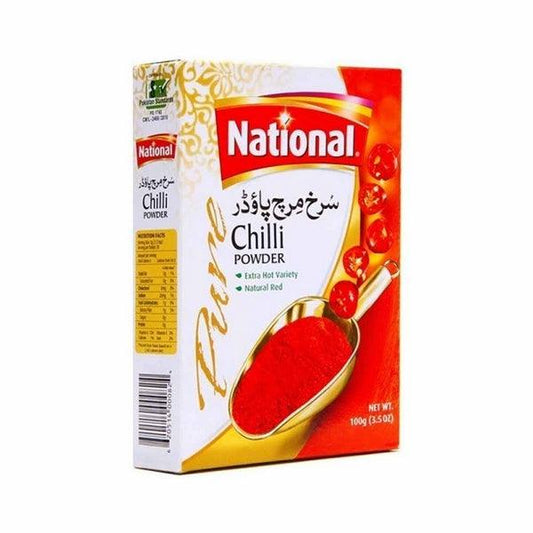 NATIONAL RED CHILLI 50GM