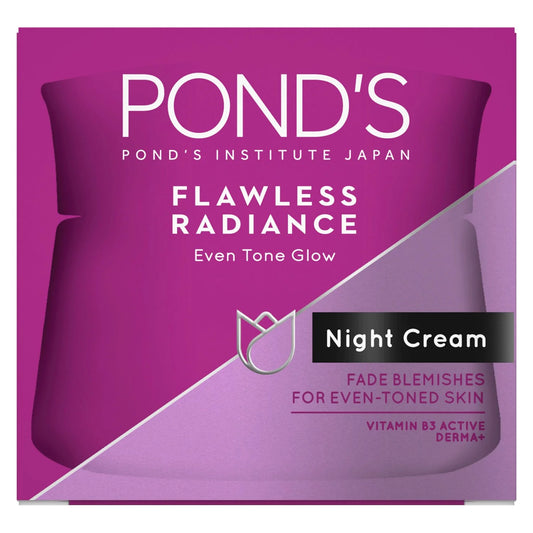 PONDS FLAWLES NIGHT CREAM 50GM