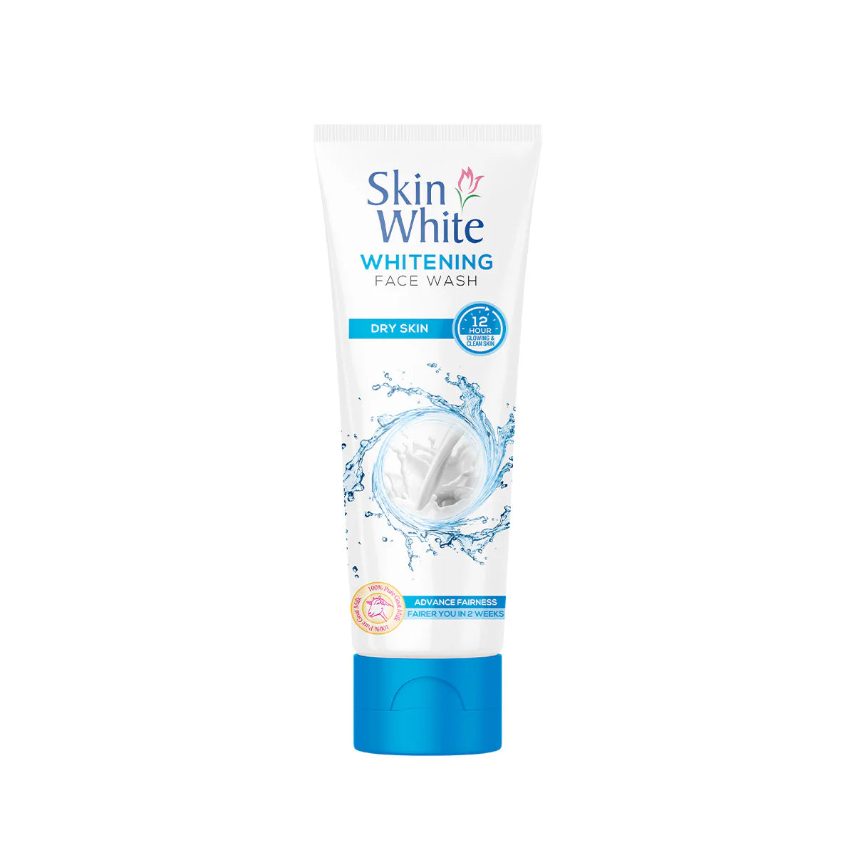 SKIN WHITE DRY SKIN FACE WASH 100ML