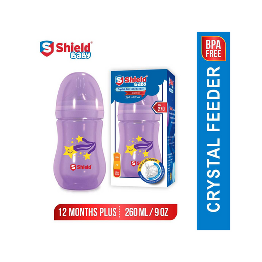 SHIELD BABY CRYSTAL FEEDER 260ML