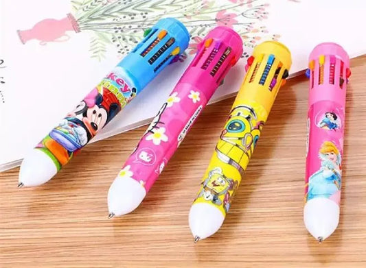 CARTOON MULTI COLOUR BALL PEN