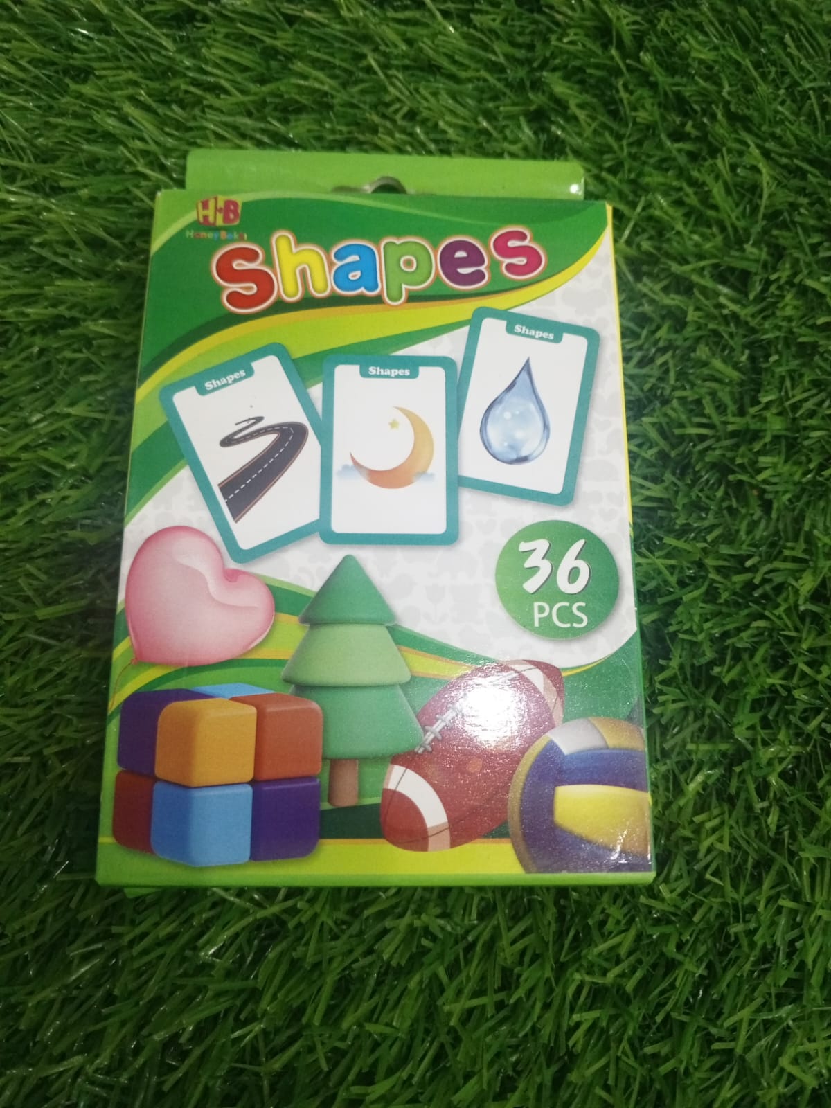 H.B POCKET FLASH CARDS (SHAPES)