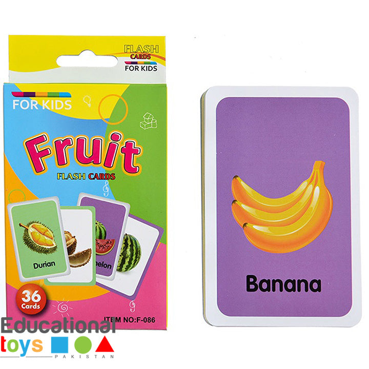 H.B POCKET FLASH CARDS (FRUITS)