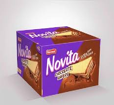 BISCONNI NOVUTA CHOCLATE WAFERS 24PACK