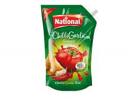 NATIONAL CHILLI GARLIC 235G