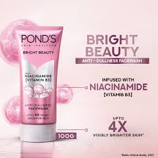 PONDS BRIGHT BEAUTY FACE WASH 100GM