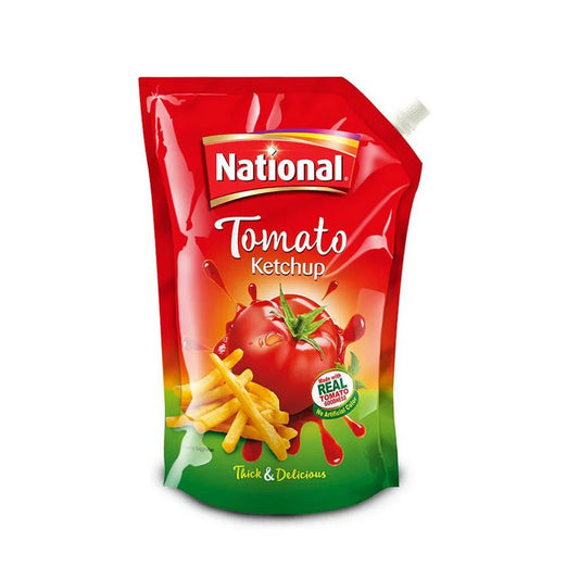 NATIONAL TOMATO KETCHUP 475G