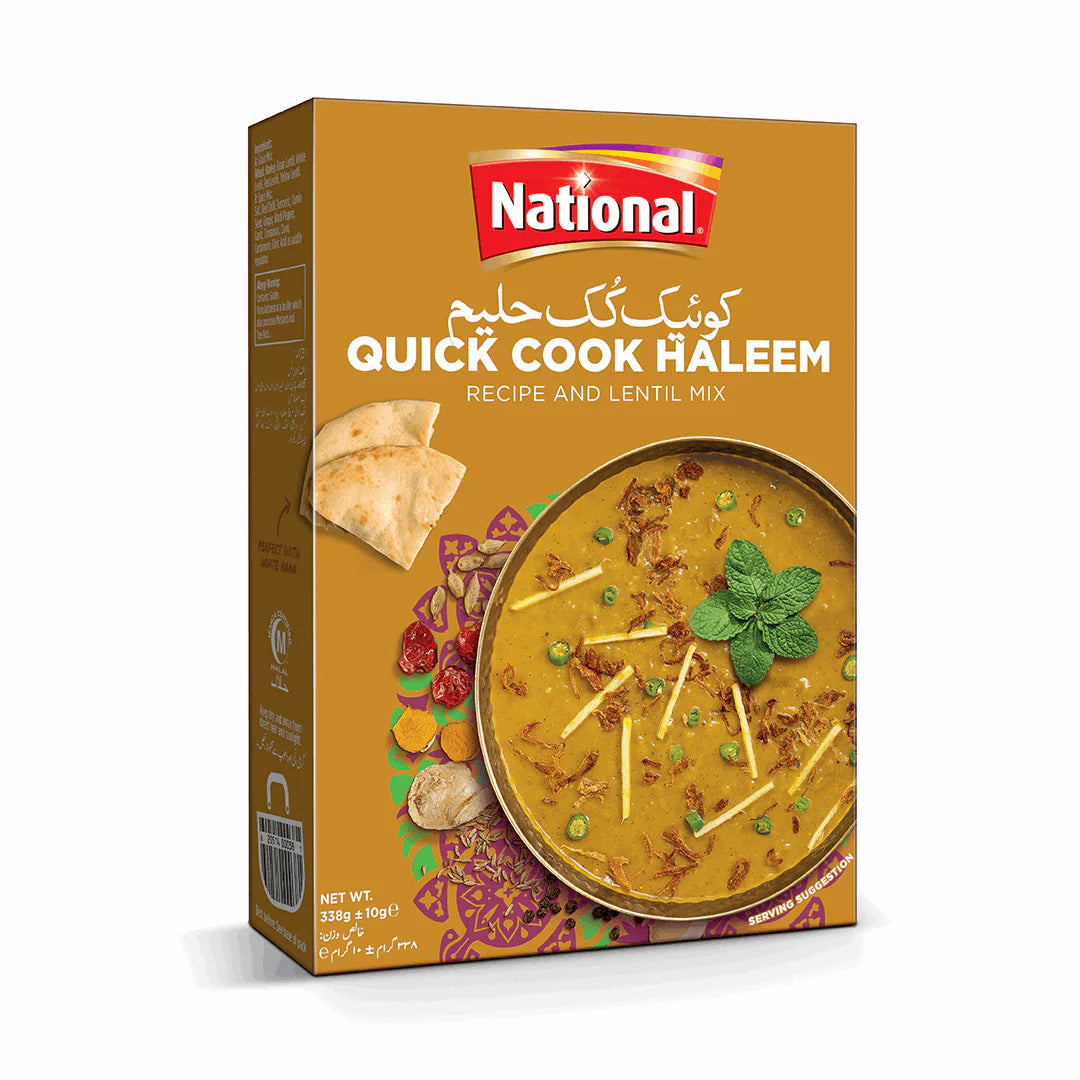 NATIONAL QUICK COOK HALEEM M/M 345 GM