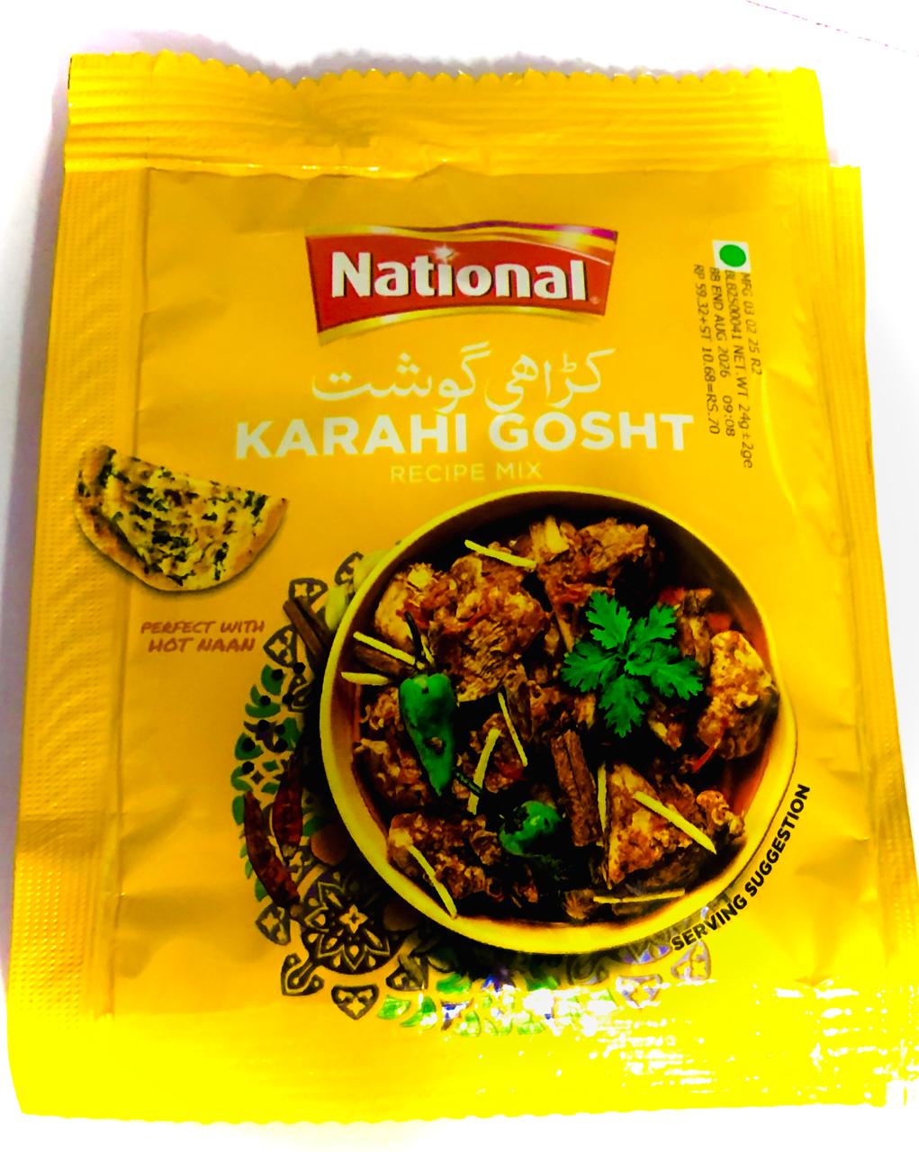 NATIONAL KARAHI 22GM