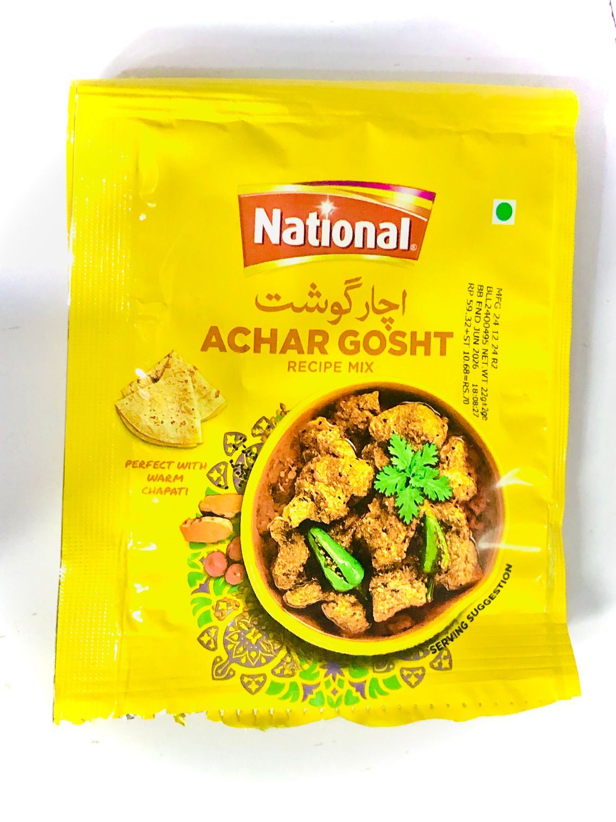 NATIONAL ACHAR GHOST 22GM