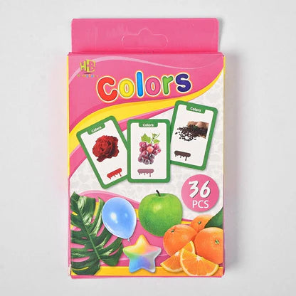 H.B POCKET FLASH CARDS (COLOURS)