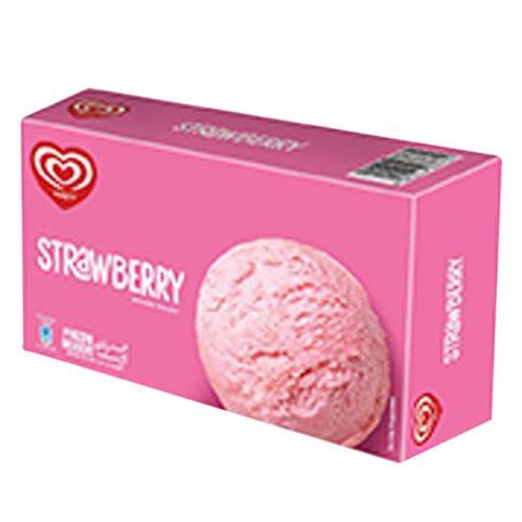 OMORE STRAWBERRY ICE CREAM 375 ML